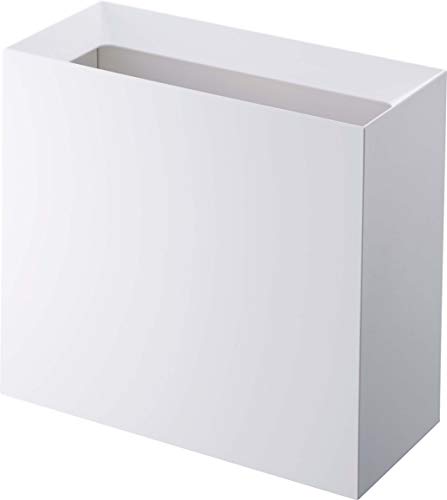 יאמאזאקי בית אשפה יכול-מודרני אשפה פסולת סל עם ידית למטבח חדר שינה אמבטיה משרד | פלסטיק, גבוה, לבן